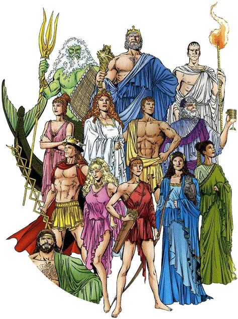 dyosa drawing|Labindalawang Olimpiyano .